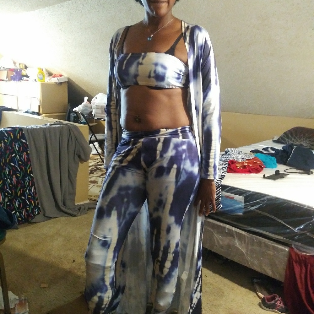 Women clothes and jeans